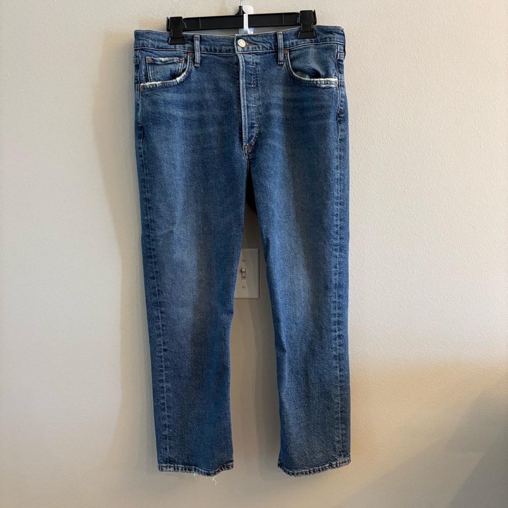 Agolde Blue Ankle & Cropped Jeans